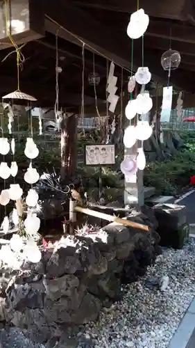 虻田神社の手水舎