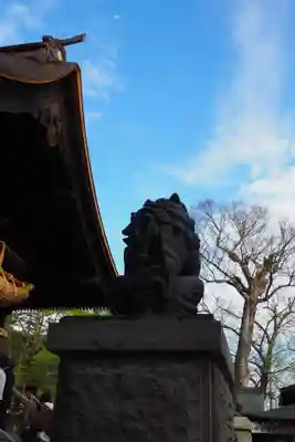 諏訪大社下社秋宮の狛犬