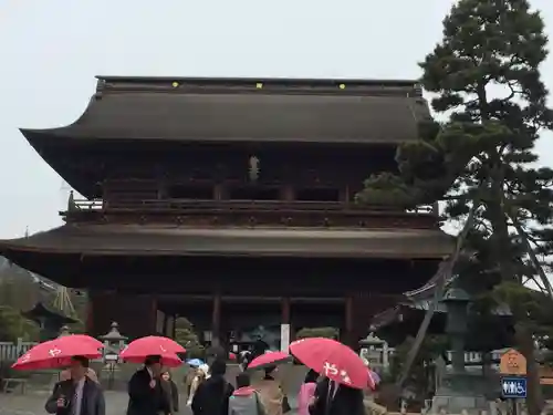 善光寺の山門