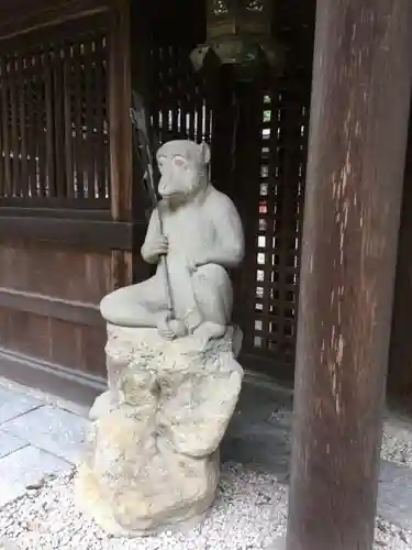 不乗森神社の狛犬