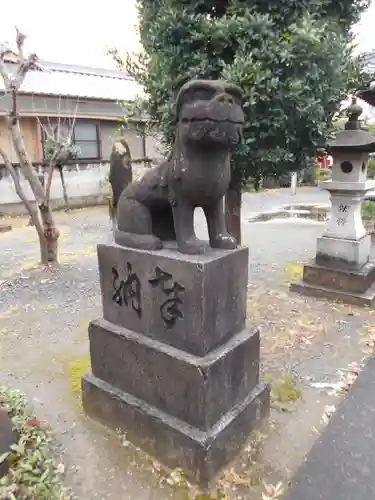 松江大神宮の狛犬