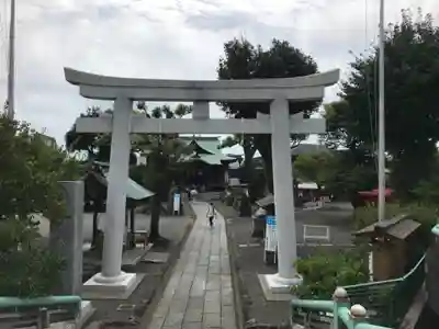 町田天満宮の鳥居