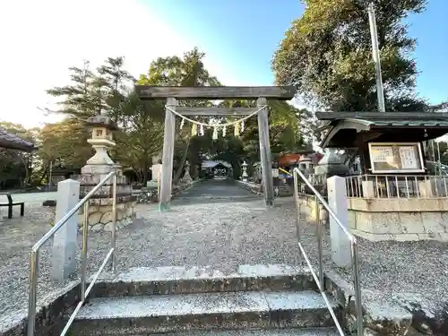 小許曽神社の鳥居