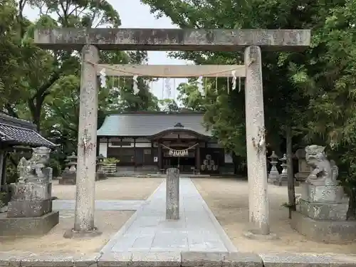 國魂神社の鳥居