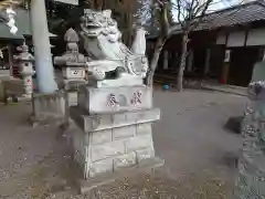 羽梨山神社の狛犬