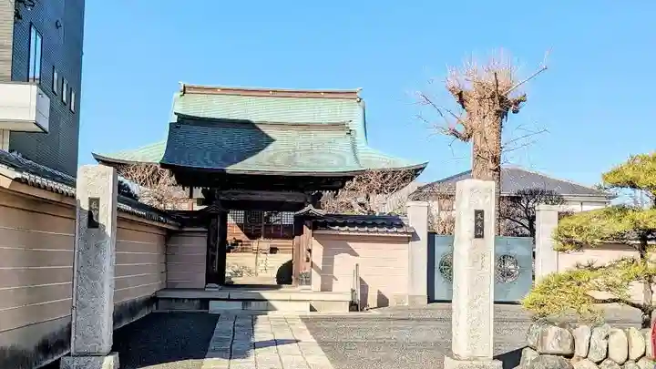 長妙寺の山門・神門