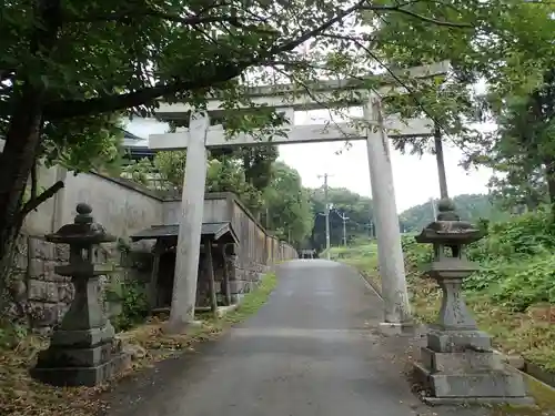 志貴御縣坐神社の鳥居