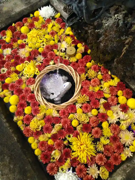 曹洞宗 永松山 龍泉寺の手水舎