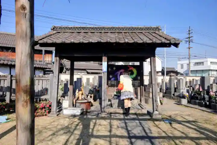 四季桜の寺 妙乗院の手水舎