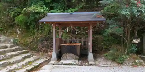 神倉神社（熊野速玉大社摂社）の手水舎