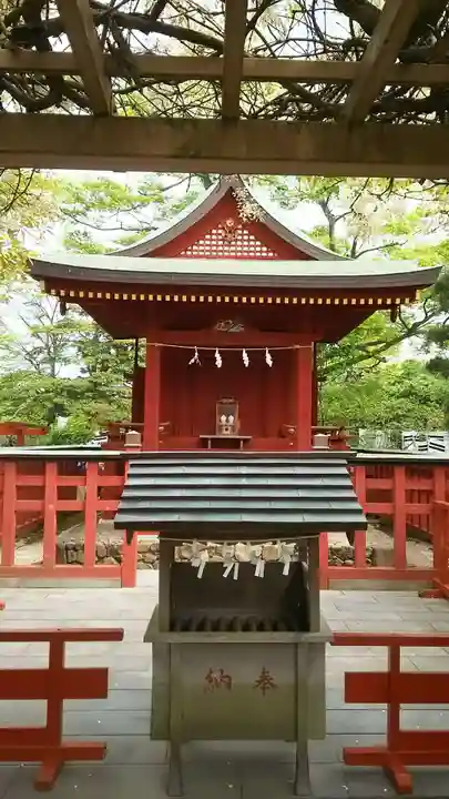 旗上弁財天社の本殿・本堂