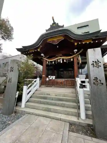 鵲森宮の本殿・本堂