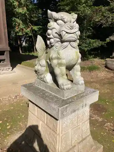 久伊豆神社の狛犬