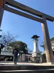 伊勢山皇大神宮の鳥居