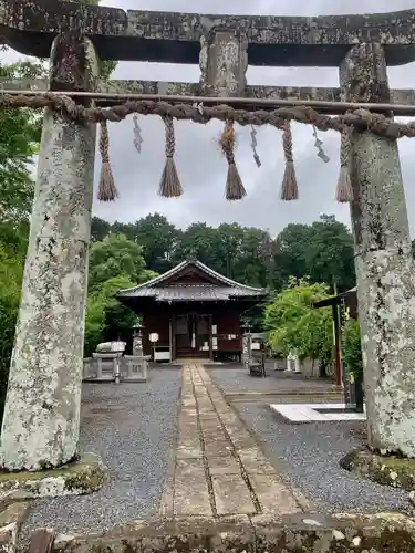 国片主神社の鳥居