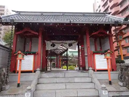 仙台大神宮の山門・神門
