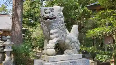 五所神社の狛犬