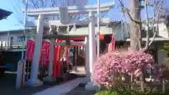 本町南町八幡神社の鳥居