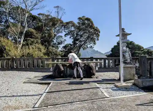 八幡社 (宇津江町)の手水舎