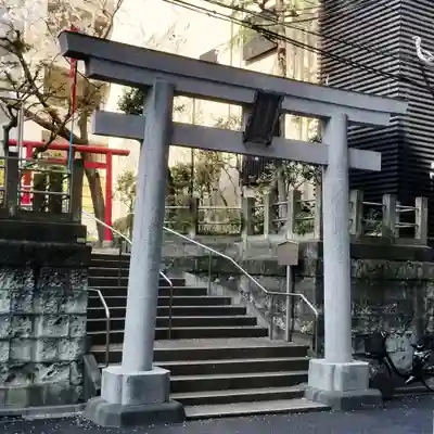 妻戀神社の鳥居