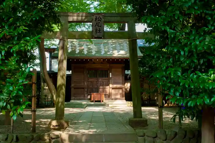 大國魂神社の鳥居