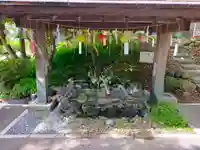 虻田神社の手水舎