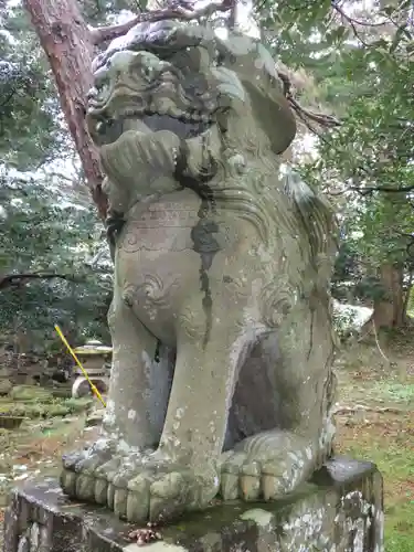 賀茂神社の狛犬