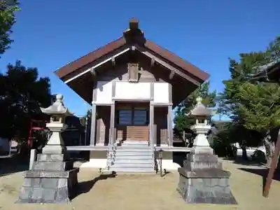 西小梛神明社の本殿
