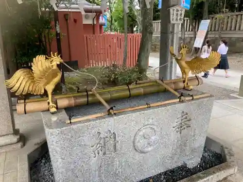 富岡八幡宮の手水