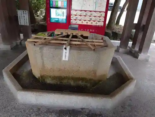 日枝神社の手水舎