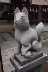 草加神社の狛犬