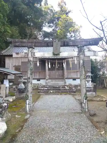 土佐神社離宮の鳥居