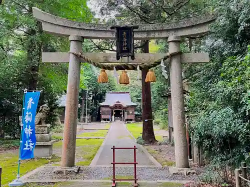 青海神社の鳥居