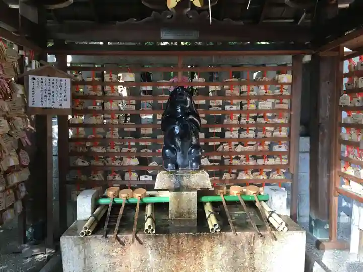 岡崎神社の手水舎