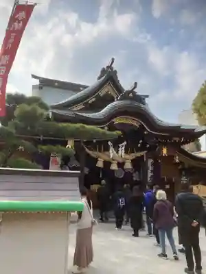 櫛田神社の本殿・本堂