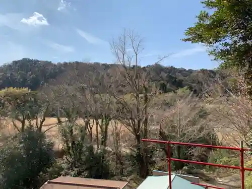 八幡神社の景色