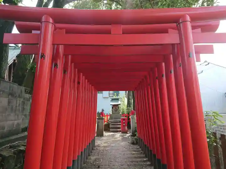 神明社(藤成神明社)の鳥居
