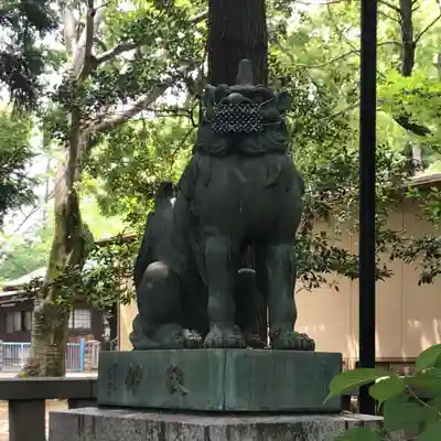 平塚八幡宮の狛犬