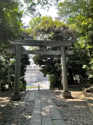 代々木八幡宮の鳥居