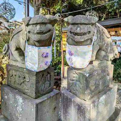 菊田神社の狛犬