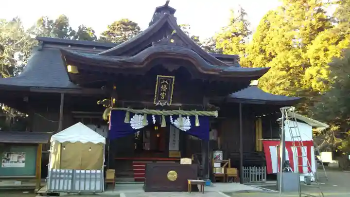 水戸八幡宮の本殿・本堂
