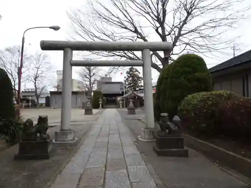 千方神社の鳥居