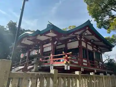 多摩川浅間神社の本殿・本堂