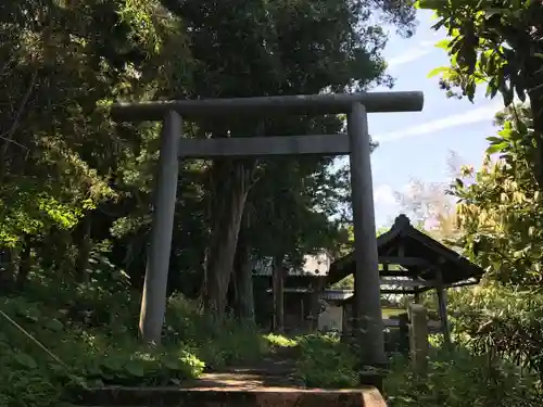 八幡神社の鳥居