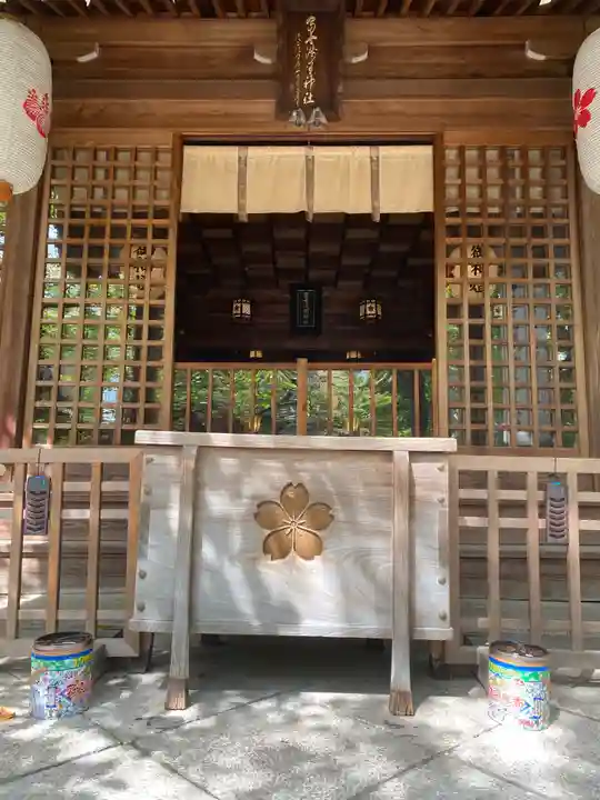 冨士浅間神社の本殿・本堂