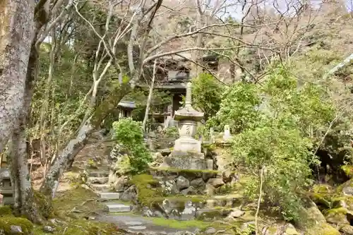 栖賢寺の庭園