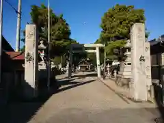 宇都宮神社の鳥居