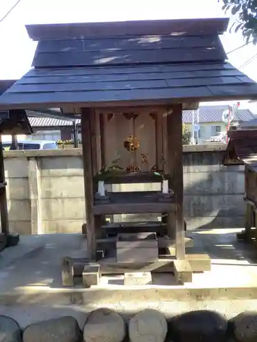 神明社（楽田横町）の本殿・本堂