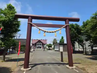 苗穂神社の鳥居