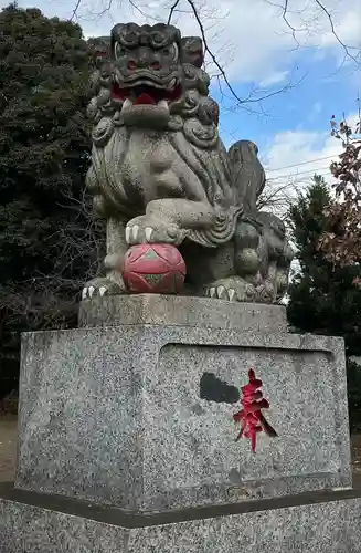 野々宮神社の狛犬